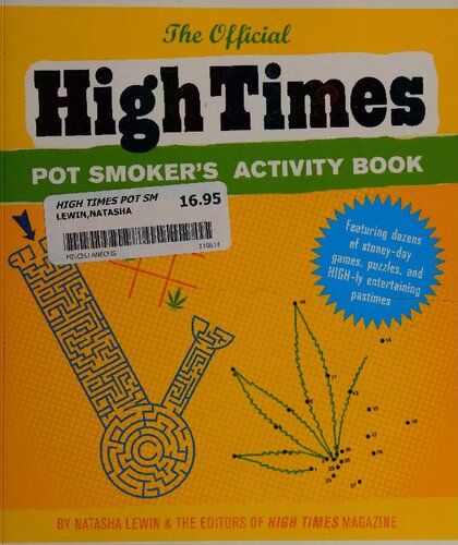The Official High Times Pot Smoker's Activity Book