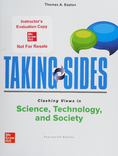 Taking Sides: Clashing Views in Science, Technology, and Society