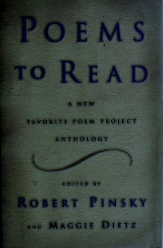 Poems to Read: A New Favorite Poem Project Anthology