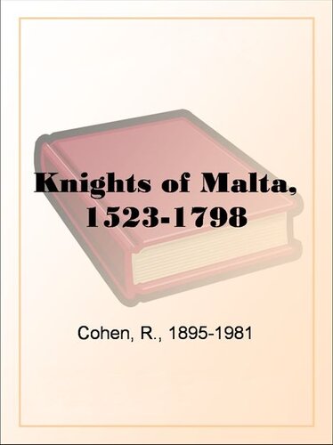 Knights of Malta, 1523-1798