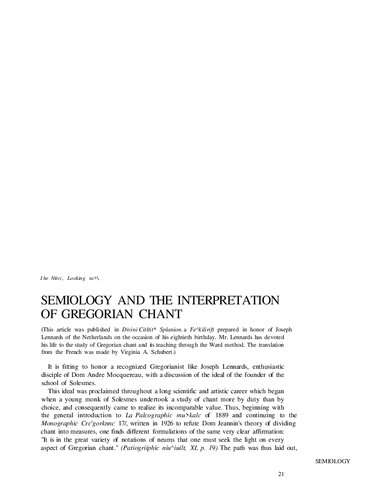 Studies in Semiology