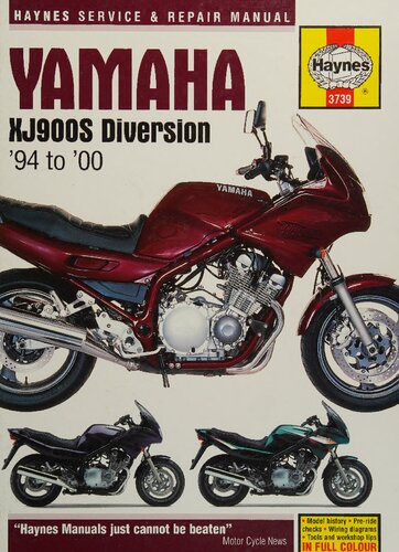 Haynes Yamaha XJ900S Diversion Service and Repair Manual