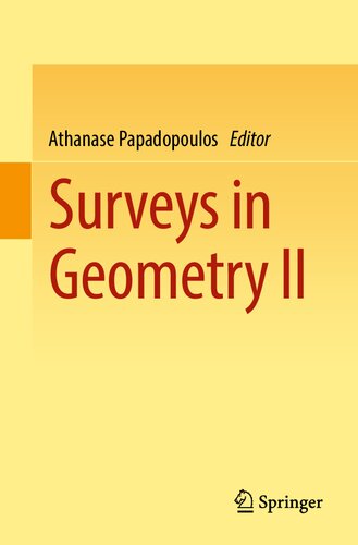Surveys in Geometry II