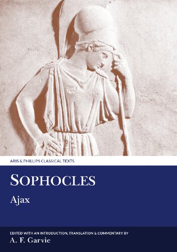 Sophocles: Ajax (Aris & Phillips Classical Texts) (Ancient Greek Edition)