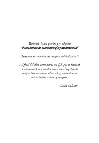 Fundamentos de nanotecnología y nanotoxicidad (Spanish Edition)