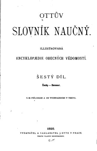 Ottův slovník naučný T. 6 čechy — Danseur.