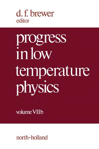 Progress in Low Temperature Physics, 7B