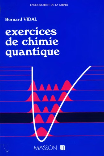 Exercices de chimie quantique French