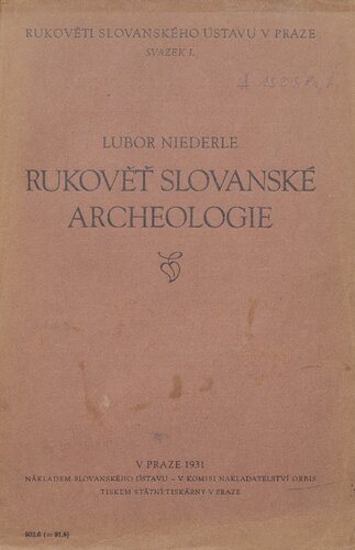 Rukověť slovanské archeologie