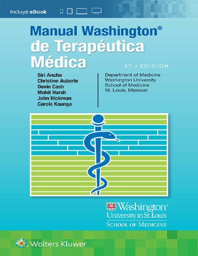 Manual Washington de Terapéutica Médica (Spanish Edition)