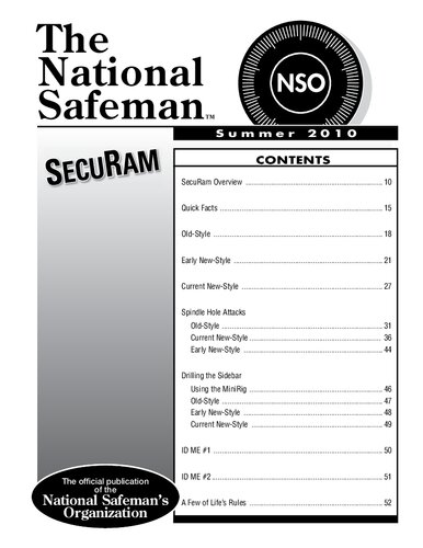 The National Safeman: SecuRam - Summer 2010