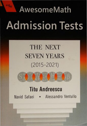 AwesomeMath Admission Tests: The Nest Seven Years