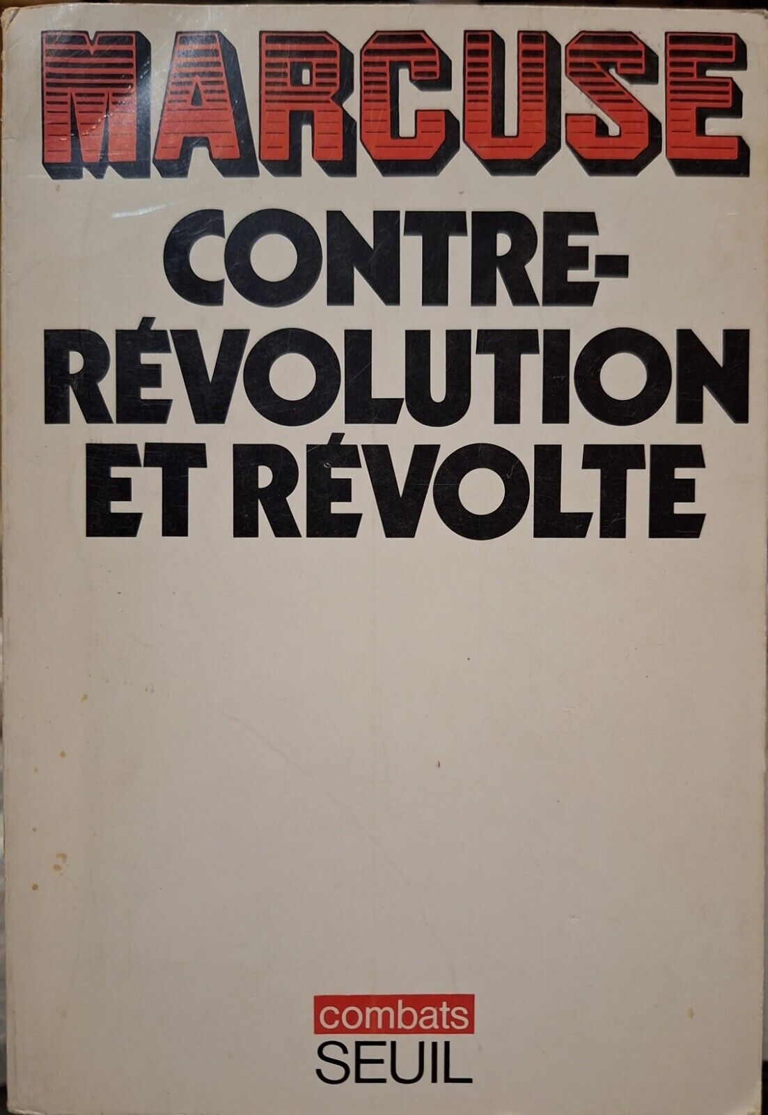 Contre-revolution et revolte