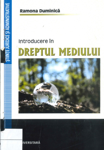 Introducere in dreptul mediului