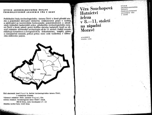 Hutnictví železa v 8.–11. století na západní Moravě