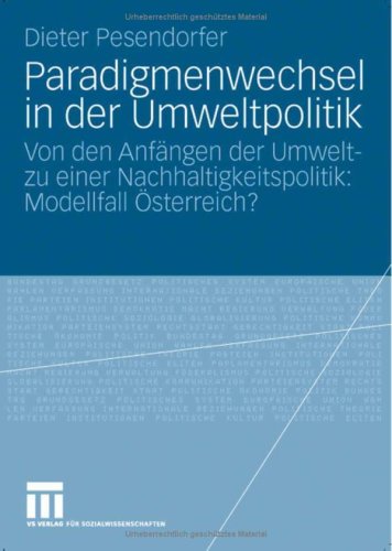 Paradigmenwechsel in der Umweltpolitik