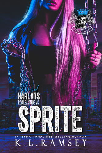 Sprite: Royal Harlots, Woman MC, RBMC, Girl Power, Protective Alpha Biker, Woman Bartender, Surprise Baby (The Royal Harlots MC Book 3)