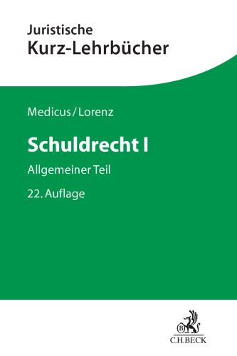 Schuldrecht I: Allgemeiner Teil