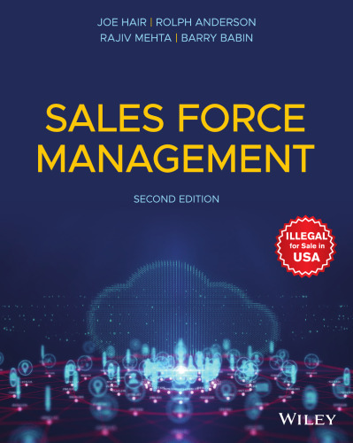 Sales Force Management, 2ed