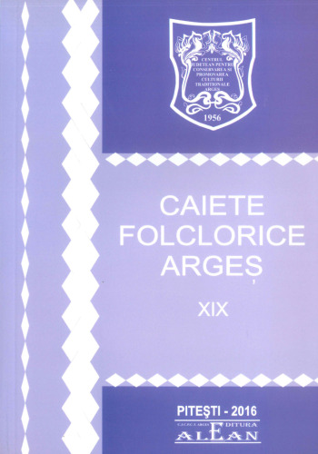 Caiete folclorice Arges XIX