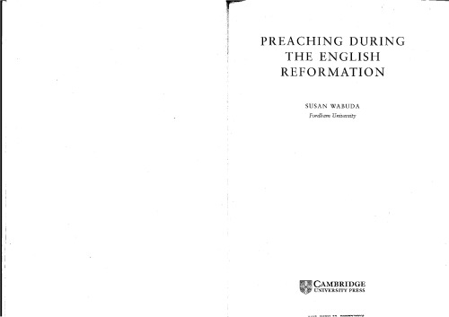 Preaching During the English Reformation