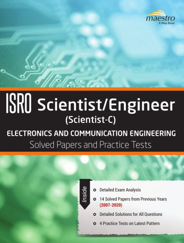 ISRO Scientist / Engineer (Scientist - C) Electronics and Communication Engineering Solved Paper