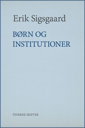 Børn og institutioner