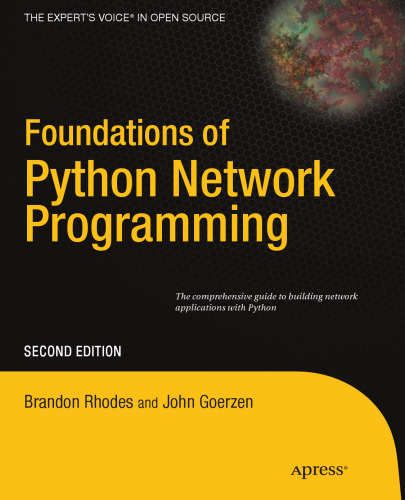 Foundations of Python 3 Network Programming