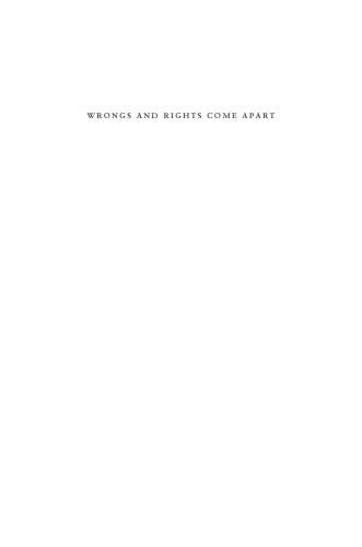 Wrongs and Rights Come Apart