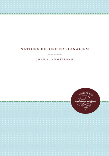 Nations before Nationalism