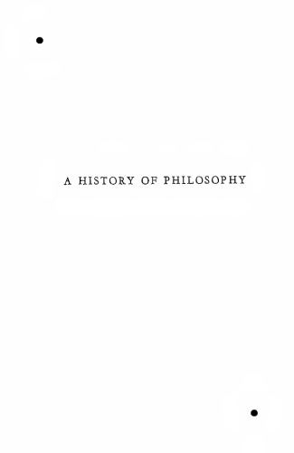 A History if Philosophy