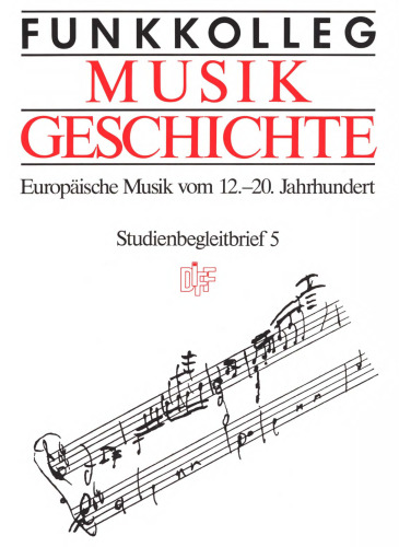 Funkkolleg Musikgeschichte - Studienbegleitbrief 5