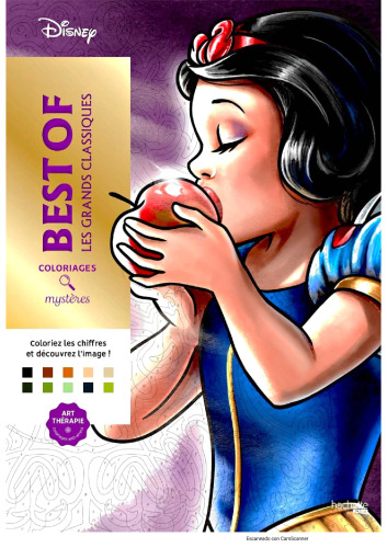 Coloriages mystères Disney - Les Grands classiques Best of