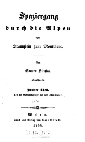 Von der Gotthardstraße bis zum Montblanc