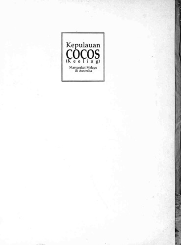 Kepulauan Cocos (Keeling) Masyarakat Melayu di Australia