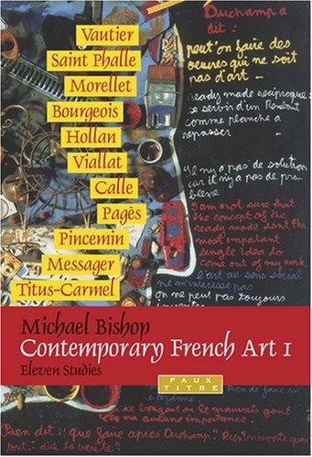 Contemporary French Art 1: Eleven Studies. (Faux Titre) (v. 1)
