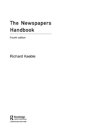 The Newspapers Handbook (Media Practice)