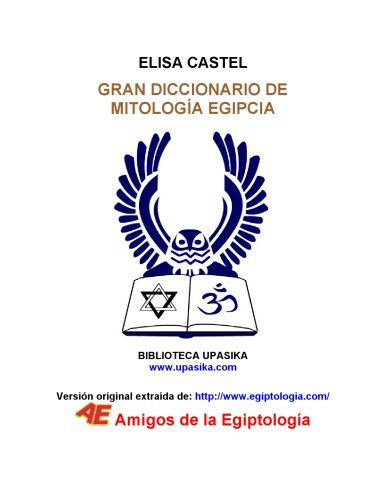 Gran Diccionario de Mitologia Egipcia