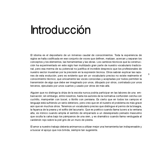 Vocabulario de Arquitectura y Construccion Spanish
