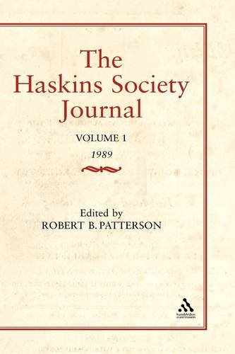 The Haskins Society Journal - Studies in Medieval History Vol 3: Volume 3