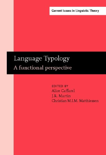Language Typology: A Functional Perspective