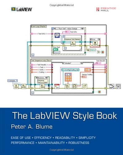 The LabVIEW Style Book (National Instruments Virtual Instrumentation Series)
