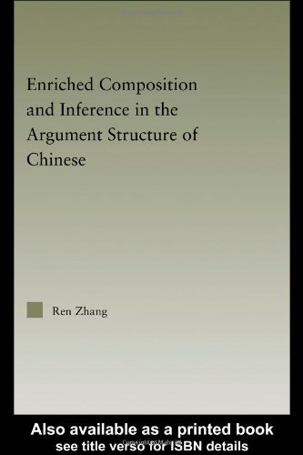 Enriched Composition and Inference in the Argument Structure of Chinese