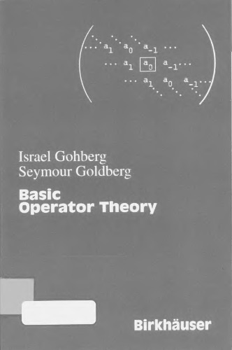 Basic Operator Theory
