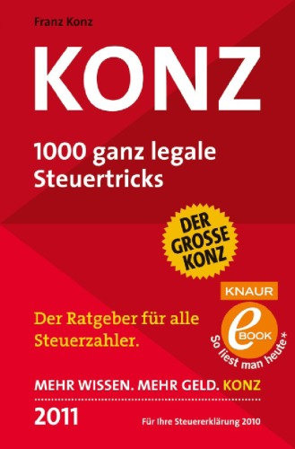 Konz. 1000 ganz legale Steuertricks