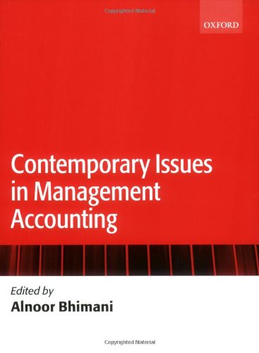Contemporary Issues in Management Accounting