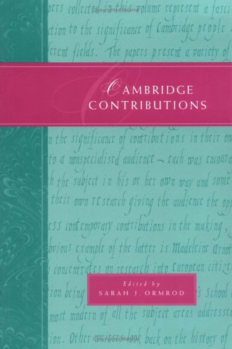 Cambridge Contributions