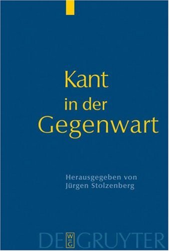 Kant in der Gegenwart German