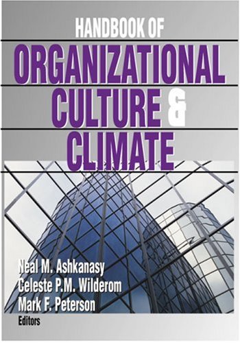 Handbook of Organizational Culture and Climate