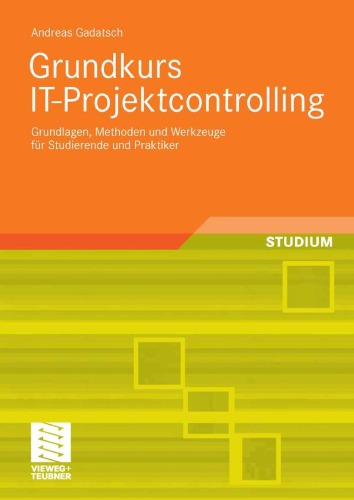 Grundkurs IT-Projektcontrolling GERMAN